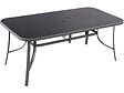 HABITAT ET JARDIN - Table et chaises de jardin en textilène "cordoba + Porto" 8 personnes gris clair - vignette