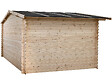 HABITAT ET JARDIN - Abri de jardin en bois 14m² "Oz" - 388 x 298 x 225 cm - 28 mm - vignette