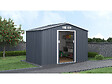 HABITAT ET JARDIN - Abri de jardin métal "Vegas II" - 5,29 m2 - Gris - vignette