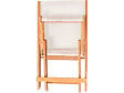 HABITAT ET JARDIN - Lot de 2 chaises pliantes en bois exotique "Seoul" - Maple - Beige - vignette