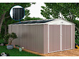 HABITAT ET JARDIN - Garage métal "Nevada" - 15,36m² avec panneaux solaires - vignette