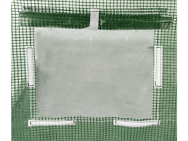 HABITAT ET JARDIN - Bâche pour serre tunnel de jardin "Lys" - 24 m² - 130g - Vert - large