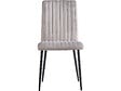 HABITAT ET JARDIN - Lot de 2 chaises en velours "Henley" - Gris clair - vignette