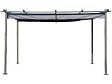 HABITAT ET JARDIN - Pergola en métal avec toit rétractable - 3 x 4 m - Gris anthracite - vignette
