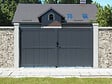 HABITAT ET JARDIN - Portail aluminium "Maurice" - 349.5 x 180.9 cm - Gris - vignette