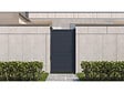 HABITAT ET JARDIN - Portillon aluminium "Marc" - 101.2 x 180.9 cm - Gris - vignette