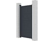 HABITAT ET JARDIN - Portillon aluminium "Marc" - 101.2 x 180.9 cm - Gris - vignette