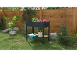 HABITAT ET JARDIN - Table de rempotage "Hibiscus" - 82 x 43 x 83 cm - Anthracite - vignette