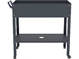 HABITAT ET JARDIN - Table de rempotage "Hibiscus" - 82 x 43 x 83 cm - Anthracite - vignette