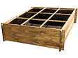 HABITAT ET JARDIN - Carré potager en bois "Nigelle" - 140 x 140 x 40 cm - vignette