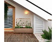 HABITAT ET JARDIN - Jardinière en bois "Orpin" avec treillis - 98 x 34 x 104 cm - vignette