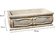 HABITAT ET JARDIN - Grande jardinière "Verone - en pierre - 50 x 100 x 30 cm - vignette