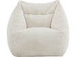 HABITAT ET JARDIN - Pouf en velours côtelé "Medellin" - Beige - 85 x 85 x 72 cm - vignette
