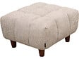 HABITAT ET JARDIN - Ottoman pour canapé droit "Matignon" - 70 x 70 x 46 cm - Beige - vignette