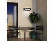 HABITAT ET JARDIN - Applique solaire et rechargeable Booster " Loma "  150 à 900 Lumen - Noir - vignette