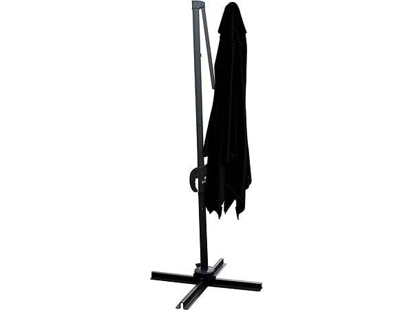 HABITAT ET JARDIN - Parasol jardin déporté - 2.5 x 2.5 m - Noir - large