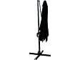 HABITAT ET JARDIN - Parasol jardin déporté - 2.5 x 2.5 m - Noir - vignette