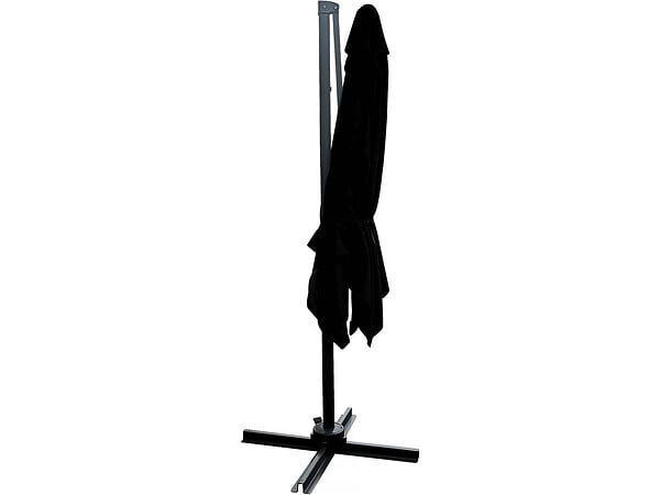 HABITAT ET JARDIN - Parasol jardin déporté - 2.5 x 2.5 m - Noir - large