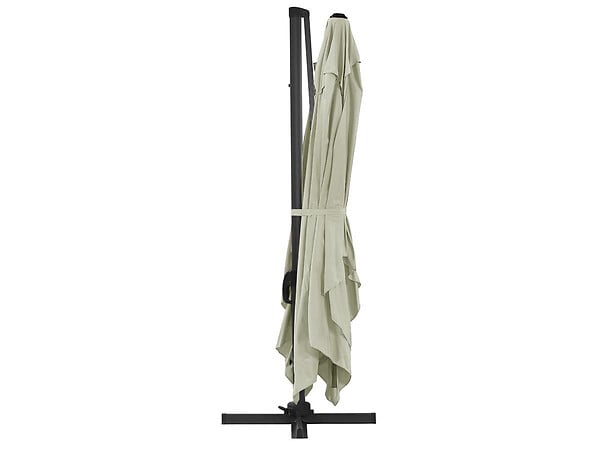 HABITAT ET JARDIN - Parasol jardin déporté alu "Sun 4" 3 x 4 m - Ecru - large