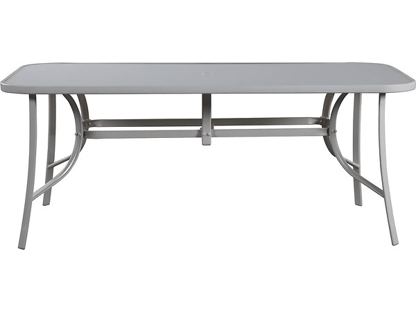 HABITAT ET JARDIN - Table et chaises de jardin en textilène "Cordoba XL 180" - Phoenix - 8 places - Bleu - large