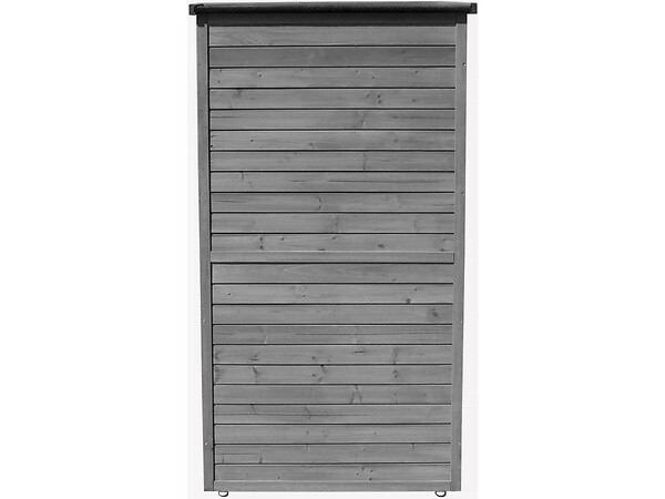 HABITAT ET JARDIN - Armoire de jardin "Space" - 87 x 46.5 x 160 cm - Anthracite - large