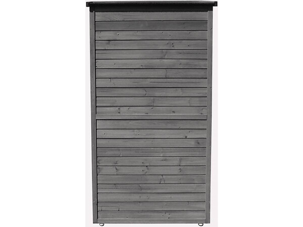 HABITAT ET JARDIN - Armoire de jardin "Space" - 87 x 46.5 x 160 cm - Anthracite - large