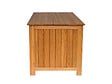 HABITAT ET JARDIN - Coffre de jardin en bois "Macao" - 130 x 64 x 60 cm - Marron - vignette