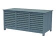 HABITAT ET JARDIN - Coffre de jardin en bois "Macao" - 130 x 64 x 60 cm - Bleu ciel - vignette