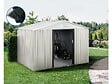 HABITAT ET JARDIN - Abri de jardin métal "Nebraska" - 5,29m² avec gouttière - vignette