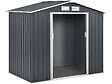 HABITAT ET JARDIN - Abri de jardin métal "Vegas" - 2,7 m² - Gris - vignette