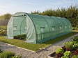 HABITAT ET JARDIN - Serre tunelle de jardin 8 x 3 m "Lys" - 24 m² - 140g - Vert - vignette