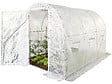 HABITAT ET JARDIN - Serre tunelle de jardin avec porte 3 x 2 m "Mimosa" - 6 m² - 180g - Blanc - vignette