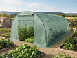 HABITAT ET JARDIN - Serre tunelle de jardin 6 x 3 m "Lys" - 18 m² - 140g - Vert - vignette