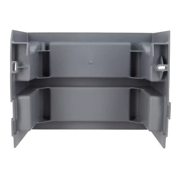 NICOLL - Réhausse pour courette anglaise Nicoll ECA7 hauteur 18cm en pvc 26x13,5cm gris clair - large