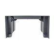NICOLL - Réhausse pour courette anglaise Nicoll ECA7 hauteur 18cm en pvc 26x13,5cm gris clair - vignette