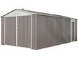 HABITAT ET JARDIN - Garage métal "Nevada" avec porte battante - 18,56 m² - vignette