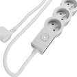 LEGRAND - Multiprise 3 prises 2P+T - Interrupteur 3m Blanc/Gris 3680W - vignette