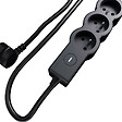 LEGRAND - Multiprise 5 prises 2P+T avec interrupteur - 3m - Noir - vignette