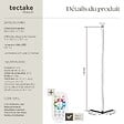 TECTAKE - Lampe sur pied LED - vignette