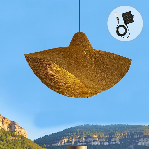 LUMISKY - Suspension solaire bohème KLEIA SOLAR H32cm - large