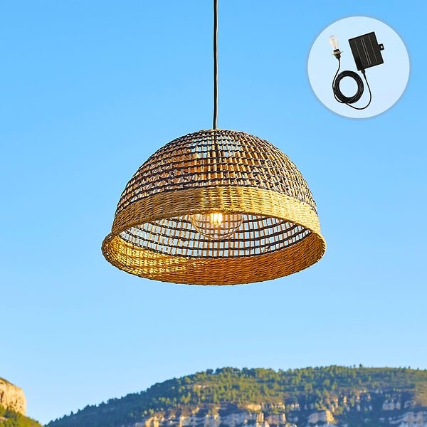 LUMISKY - Suspension solaire bohème CESARE SOLAR H19cm - large