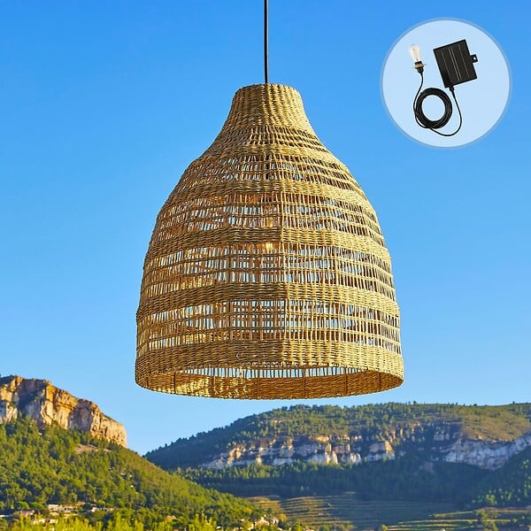 LUMISKY - Suspension solaire bohème FREYA LONG SOLAR D50 cm - large
