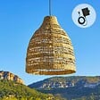 LUMISKY - Suspension solaire bohème FREYA LONG SOLAR D50 cm - vignette