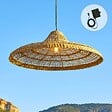LUMISKY - Suspension solaire bohème FREYA LONG SOLAR D70 cm - vignette