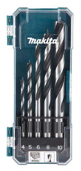 MAKITA - Set de forets en bois MAKITA D-72861 4-10mm - large