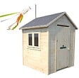 CERLAND - Maisonnette en bois Garance - L.141xH.162xP.127cm - vignette