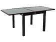 HABITAT ET JARDIN - Table de jardin aluminium extensible "Porto 8" - Phoenix - Noir - vignette