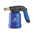 KEMPER - Lampe a souder Coque Acier Allumage piezo + 4 Cartouches de gaz 190gr STOP GAZ Perçables KEMPER - vignette