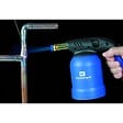 KEMPER - Lampe a souder Coque Acier Allumage piezo + 6 Cartouches de gaz 190gr STOP GAZ Perçables KEMPER - vignette