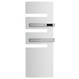 ATLANTIC - Sèche-serviettes connecté Serenis Premium mât gauche 750W + soufflerie 1000W blanc carat - ATLANTIC - 850658 - vignette